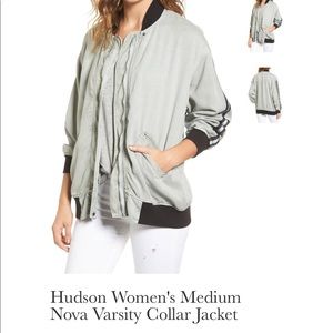 💚Hudson Women's Medium Nova Varsity Jacket💚